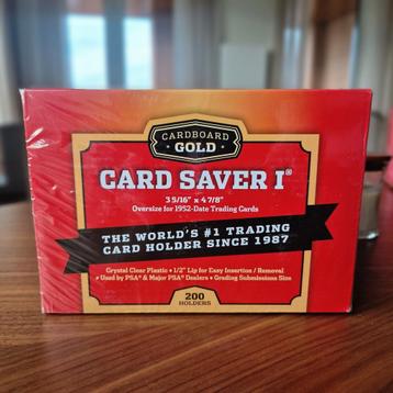 Cardboard Gold Card Saver 1 200 st. Box PSA/BGS Grading