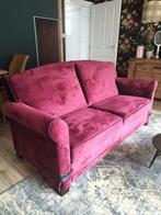 Mooie 2 1/2 zits velours bank., Ophalen, Zo goed als nieuw, 75 tot 100 cm, 200 tot 250 cm