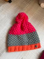 Skimuts roze grijs oranje meiden/dames, Ophalen of Verzenden, Zo goed als nieuw