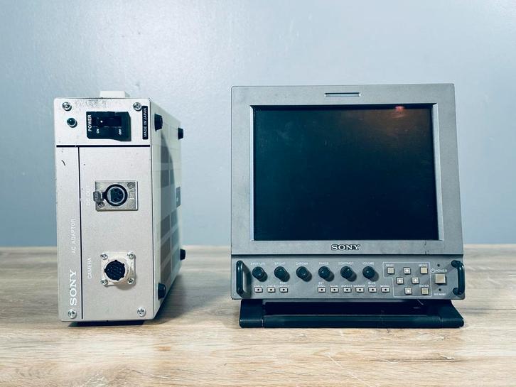 Sony LMD-9020 Professional Monitor + AC-500CE Converter., Audio, Tv en Foto, Professionele Audio-, Tv- en Video-apparatuur, Gebruikt