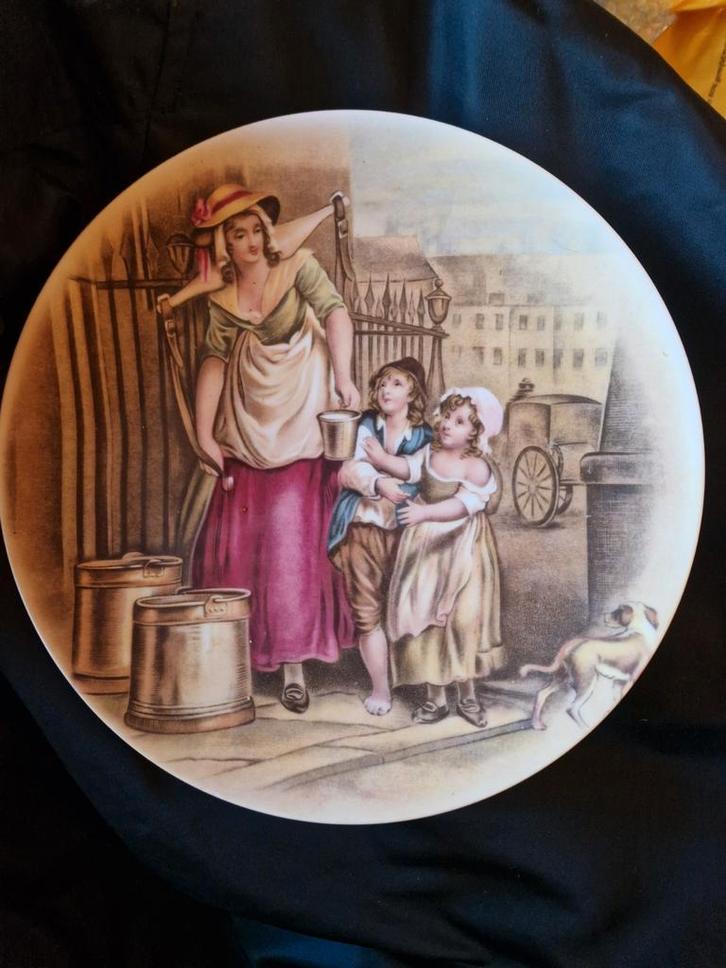 Vintage Royal Schwabap Wandbord, Antiek en Kunst, Antiek | Wandborden en Tegels, Ophalen of Verzenden