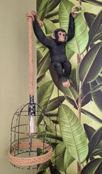 Leuke hanglamp met aap, Huis en Inrichting, Lampen | Hanglampen, Ophalen of Verzenden, Zo goed als nieuw, Minder dan 50 cm