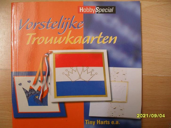 Vorstelijke Trouwkaarten maken van Tiny Harts en anderen, Hobby en Vrije tijd, Kaarten | Zelf maken, Zo goed als nieuw, Overige typen