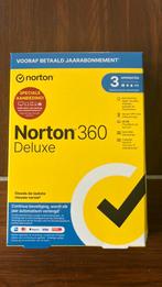 Norton 360 Delux, Computers en Software, Antivirus- en Beveiligingssoftware, Nieuw, Ophalen of Verzenden, Windows