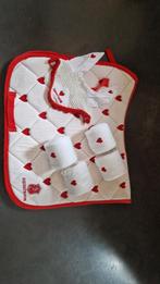 Dressuurset wedstrijdset sjabrak bandages oornetje, Dieren en Toebehoren, Paarden en Pony's | Dekens en Dekjes, Ophalen of Verzenden