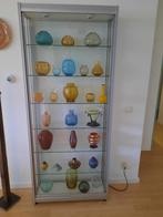vitrinekast, Huis en Inrichting, Kasten | Vitrinekasten, Ophalen, 50 tot 100 cm, Zo goed als nieuw, Modern