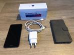 Huawei P10 lite - Zwart - 32GB + hoesje, Gebruikt, Zwart, Touchscreen, Ophalen of Verzenden