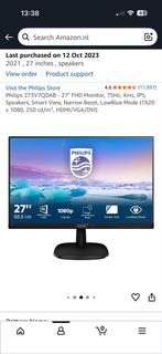 Philips 273V7QDAB - 27 inch Full HD Monitor, Computers en Software, Monitoren, Gaming, Full HD, Ophalen of Verzenden, 61 t/m 100 Hz