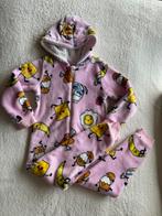 Onesie met ontbijtfiguren maat 110/116 Primark, Ophalen of Verzenden, Zo goed als nieuw, Maat 110