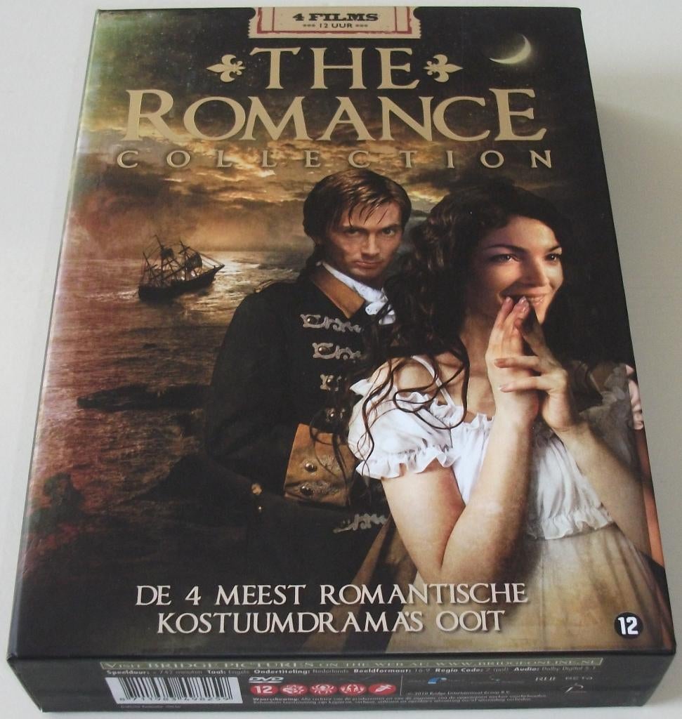 Dvd *** ROMANCE COLLECTION *** 4-Disc Boxset, Historisch of Kostuumdrama, Boxset, Ophalen of Verzenden, Zo goed als nieuw