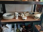 Societe ceramique LANDSCHAP servies, Antiek en Kunst, Ophalen of Verzenden