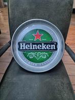 Heineken metalen dienblad, Verzamelen, Biermerken, Overige typen, Heineken, Gebruikt, Ophalen
