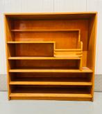 Antieke schoolkast dressoir boekenkast vintage kast, Ophalen