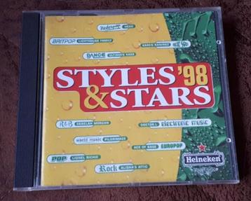 CD - Styles & Stars '98 - € 1.00 beschikbaar voor biedingen