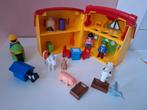 123 playmobil boerderij, Kinderen en Baby's, Speelgoed | Playmobil, Complete set, Ophalen of Verzenden, Zo goed als nieuw