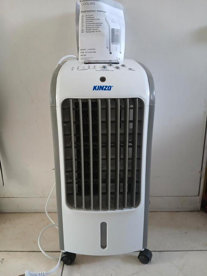 Mobiele Airco - Kinzo, Witgoed en Apparatuur, Airco's, Gebruikt, Mobiele airco, Minder dan 60 m³, 3 snelheden of meer, Koelen en Ontvochtigen