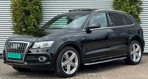 Audi Q5 2.0 TFSI Youngtimer 3x S-Line Garantie, Auto's, Audi, Bedrijf, Q5, Benzine, Euro 5, C, SUV of Terreinwagen, Automaat, Origineel Nederlands