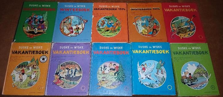 Suske en Wiske Vakantieuitgaven, Boeken, Stripboeken, Gelezen, Meerdere stripboeken, Ophalen