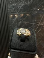Prachtige 18k gouden Rolex ring met VS-1, Sieraden, Tassen en Uiterlijk, Ringen, Ophalen of Verzenden, Nieuw, Goud, Dame