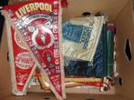 vaantjes ruim 120 stuks engeland liverpool manchester villa, Ophalen of Verzenden, Gebruikt, Buitenlandse clubs, Vaantje of Sjaal