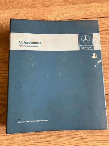 Mercedes-Benz Schadecode werkplaats boek oa W123 W116 1979 beschikbaar voor biedingen