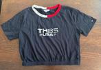 TOMMY HILFIGER cropped t shirt mt 152-164 (12-14) NIEUWSTAAT, Meisje, Ophalen of Verzenden, Shirt of Longsleeve, Tommy Hilfiger
