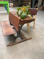 Ouderwetse vintage schooltafel, Ophalen