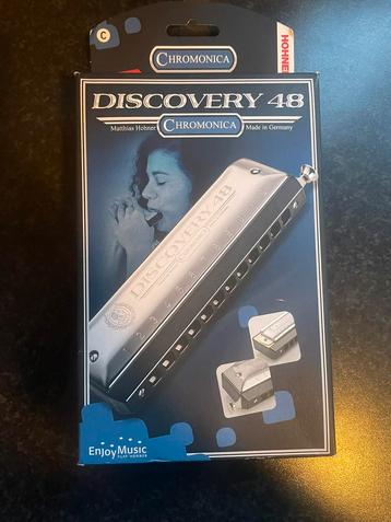 Nieuw ! Mondharmonica Discovery 48  beschikbaar voor biedingen