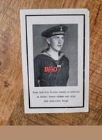 Sterbebild WW2 Duitse Matroos Kriegsmarine 1944, Ophalen of Verzenden, Bidprentje