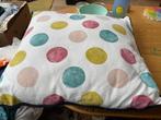 Vrolijk kussen met stippen, Ophalen of Verzenden, Zo goed als nieuw, Overige kleuren, Vierkant