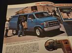 Brochure GMC Commercial Vans 1980 USA, Boeken, Auto's | Folders en Tijdschriften, Ophalen of Verzenden, Zo goed als nieuw, Overige merken