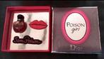 Mooie miniatuurset Dior + patches Poison Girl 5 ml edp, Verzamelen, Nieuw, Verzenden