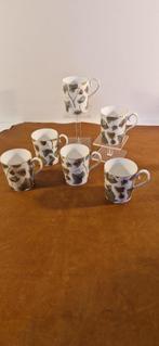 koffiekopjes van Royal Albert, Springwood, Ophalen of Verzenden, Zo goed als nieuw, Porselein, Kop en/of schotel