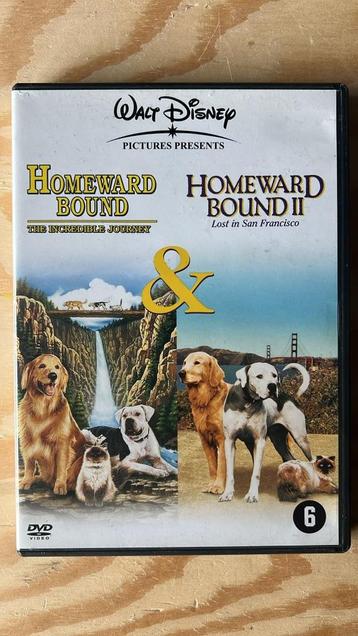 Homeward Bound 1 & 2 DVD beschikbaar voor biedingen