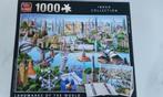 KING 1000st Puzzel Landmarks of the World, Ophalen of Verzenden, Zo goed als nieuw