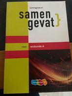 Samengevat examenbundel Vwo Wiskunde A, Nederlands, Ophalen of Verzenden, VWO, Zo goed als nieuw