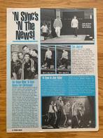 Amerikaans artikel Backstreet Boys, Nsync, Justin Timberlake, Verzenden, 1980 tot heden, Buitenland, Knipsel(s)