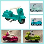 lego scooter met lamp, standaard en stuur in 5 kleuren, Ophalen of Verzenden, Zo goed als nieuw, Losse stenen, Lego