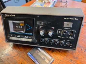 Cassette speler tapedeck coomber 393  beschikbaar voor biedingen