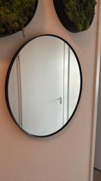 IKEA LINDBYN spiegel – zwart – Ø50 cm, Huis en Inrichting, Woonaccessoires | Spiegels, Ophalen, Minder dan 50 cm, Zo goed als nieuw