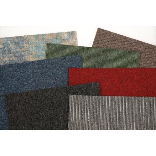 mix van tapijttegels 50*50 - circa 100 stuks, Huis en Inrichting, Stoffering | Tapijten en Kleden, Gebruikt, 50 tot 100 cm, 50 tot 100 cm