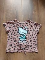 🌞 H&M knoopshirt van Hello Kitty maat 110-116 z.g.a.n., Kinderen en Baby's, Kinderkleding | Maat 110, Meisje, H&M, Ophalen of Verzenden