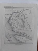 49 / Goudswaard Piershil Vuile Gat Oudendijk Litho J. Kuyper, Antiek en Kunst, Ophalen of Verzenden