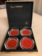 12 Kristallen onderzetters van Crystal Leerdam, Ophalen of Verzenden