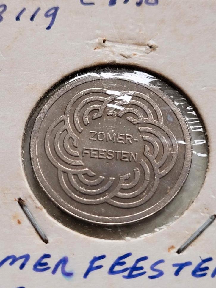 Zomerfeesten Hengevelde evenementenmunt penning, Postzegels en Munten, Penningen en Medailles, Overige materialen, Nederland, Ophalen of Verzenden