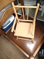 Houten poppenstoeltje, Ophalen of Verzenden, Gebruikt, Stoel(en)