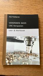 Verspanen basis cnc verspanen leer en werkboek, Boeken, Ophalen of Verzenden, Zo goed als nieuw