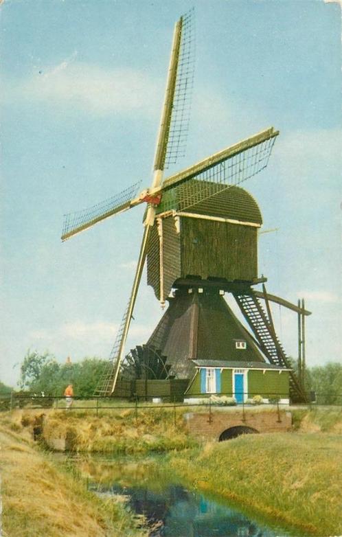 (387-091-009) Hellouw Wip watermolen, Verzamelen, Ansichtkaarten | Nederland, Gelderland, Voor 1920, Verzenden