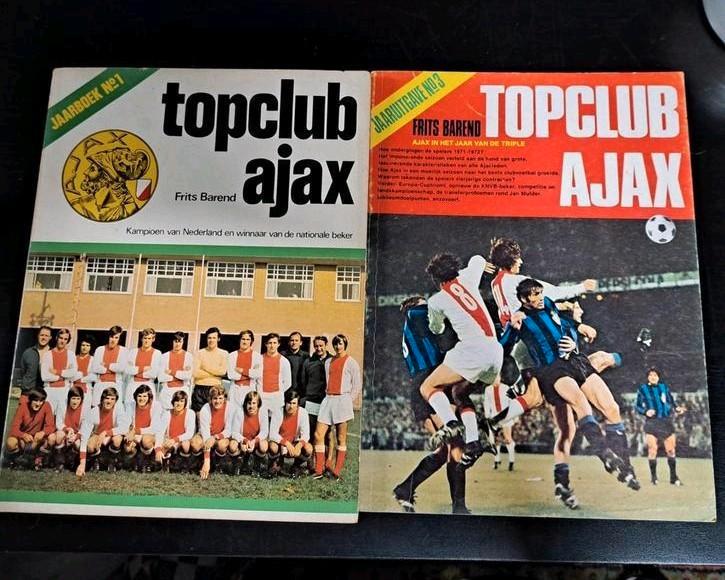 Topclub Ajax Jaarboeken Nummers 1 & 3 - Frits Barend, Boeken, Sportboeken, Gelezen, Balsport, Ophalen of Verzenden
