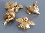 (nr. 26*) Beelden _Twee stuks gouden engelen uit Italie, Ophalen of Verzenden, Gebruikt, Fantasy